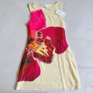 New Peppermayo Happy Hour Mini Dress - Yellow